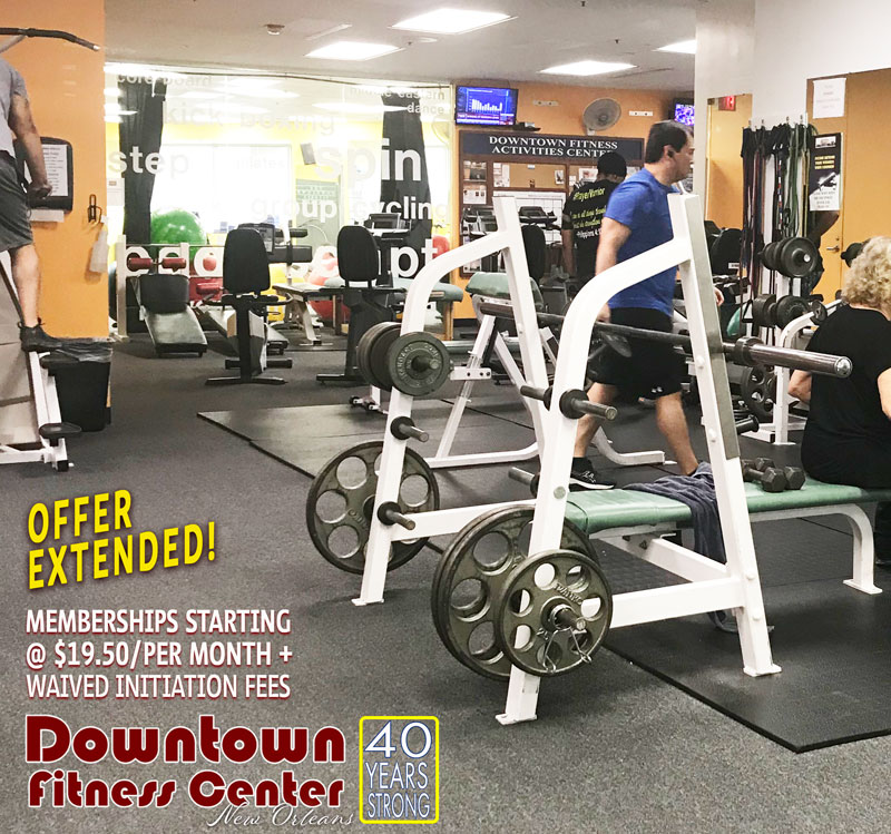 Downtown Fitness Center New Orleans Gyms
