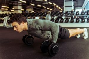 Man in gym
